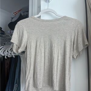 Eterne cream short Sleeve Top